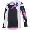 Tenue enfant ALPINESTARS Fluid GRID noir/gris/violet