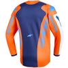 Maillot enfant ALPINESTARS FLUID Grid orange/bleu
