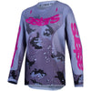 Maillot ALPINESTARS Enfant Fluid Lone gris/violet
