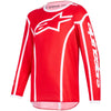 Tenue enfant ALPINESTARS Fluid APEX rouge/blanc