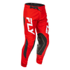 Pantalon FLY RACING Evolution DST - rouge/blanc/noir 2025