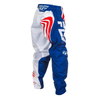 Pantalon enfant FLY RACING F-16 - rouge/blanc/bleu 2025