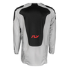 Tenue FLY RACING Kinetic SYM - gris clair/rouge/noir 2025