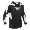 Maillot FLY RACING Kinetic SYM - noir/blanc 2025