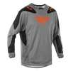 Maillot FLY RACING Kinetic SYM - gris/orange/noir 2025