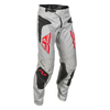 Pantalon FLY RACING Kinetic SYM - gris clair/rouge/noir 2025