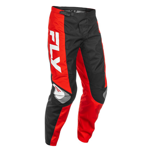 Pantalon FLY RACING F-16 - noir/rouge/blanc 2025