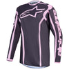 Maillot ALPINESTARS Stella Fluid Apex V2 gris pierre/rose