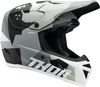 Casque THOR REFLEX CARBON Brave gris/blanc mat