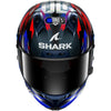 Casque intégral SHARK Aeron-gp Fim Racing #1 Replica Zarco Victory 2025 carbone bleu 2026