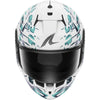 Casque intégral SHARK D-skwal 3 Reptaia blanc 2026