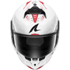 Casque intégral SHARK Skwal Cup Speed-tech blanc rouge noir 2026