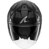 Casque jet SHARK Skwal Jet Shiever noir anthracite argent 2026