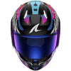 Casque intégral SHARK Skwal i3 Speed-fancy noir blanc orange 2026