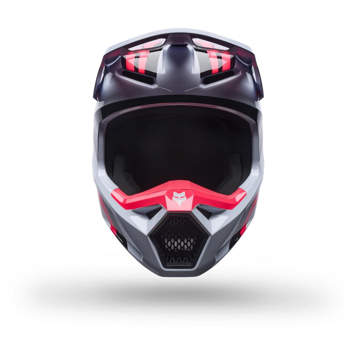 Casque FOX V1 Draft blanc