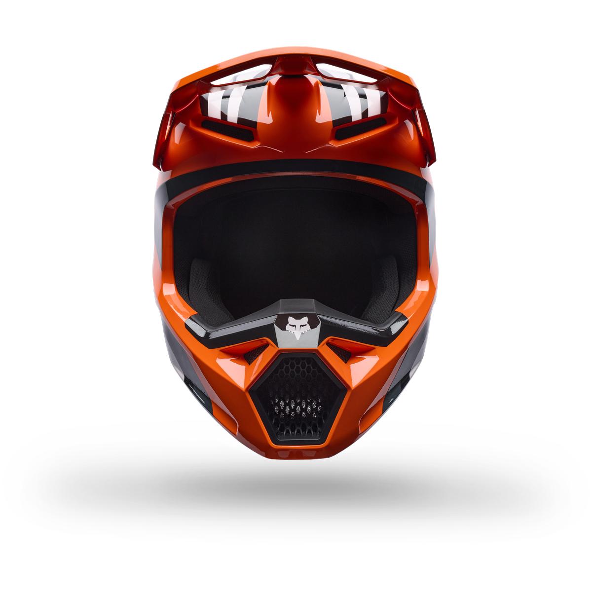 Casque FOX V1 Draft orange