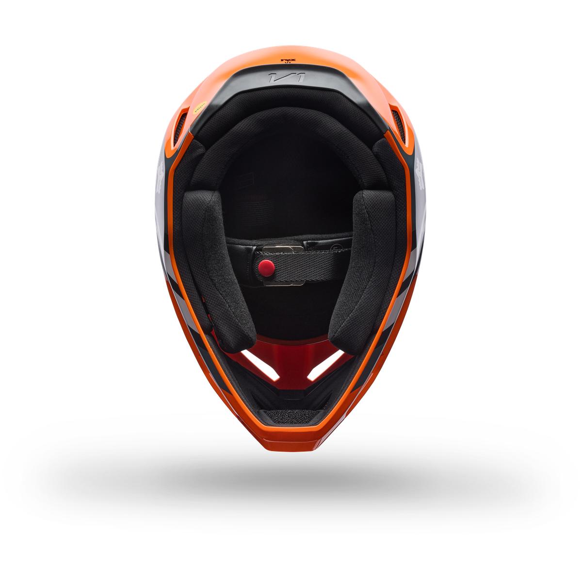 Casque FOX V1 Draft orange