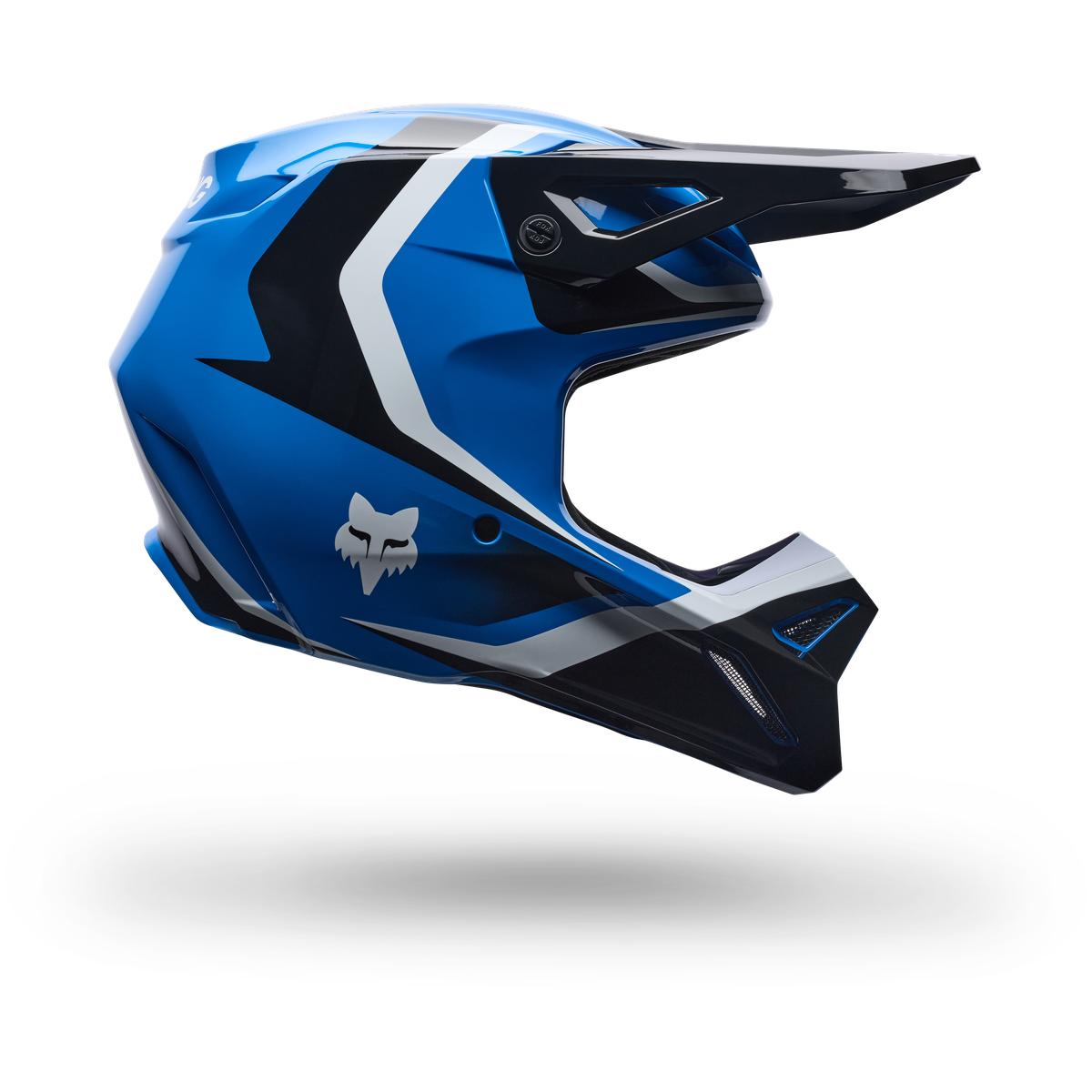 Casque FOX V1 Frame bleu