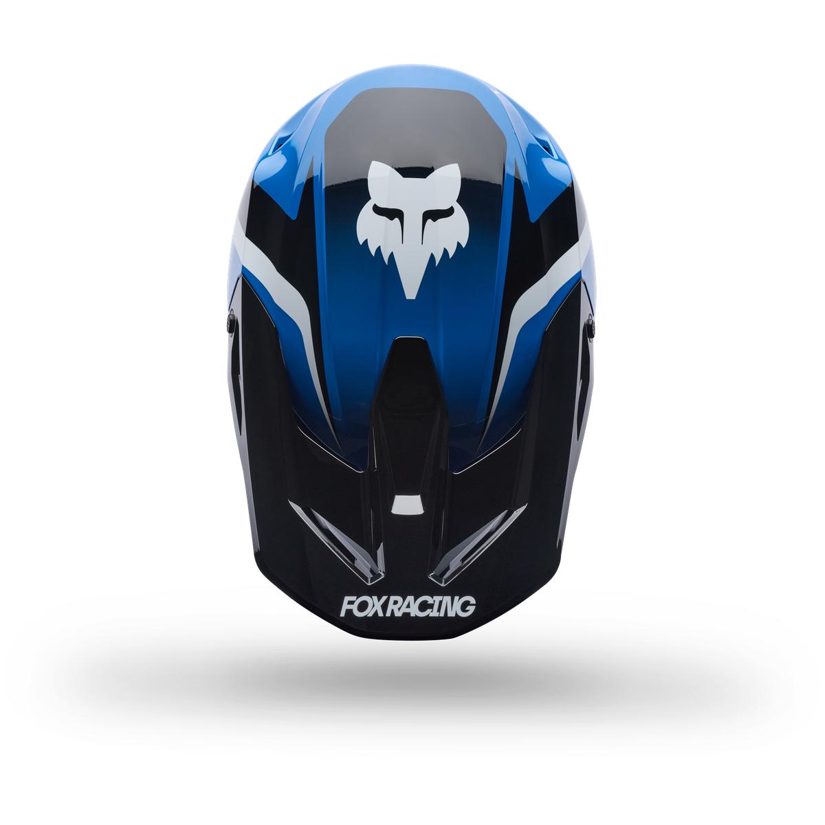 Casque FOX V1 Frame bleu