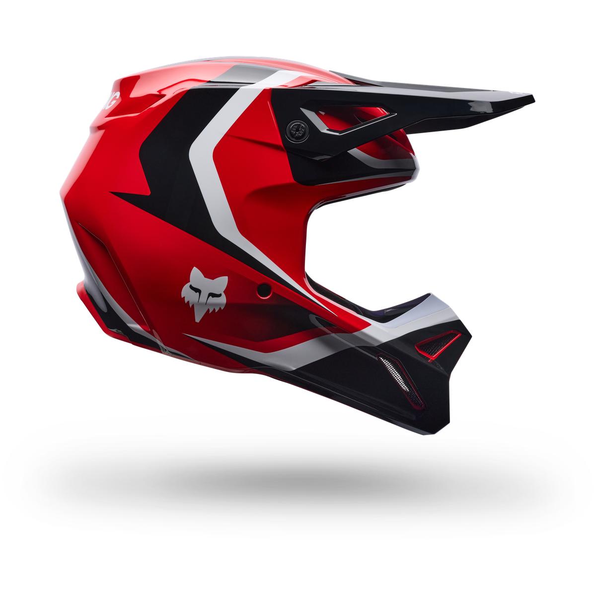 Casque FOX V1 Frame rouge
