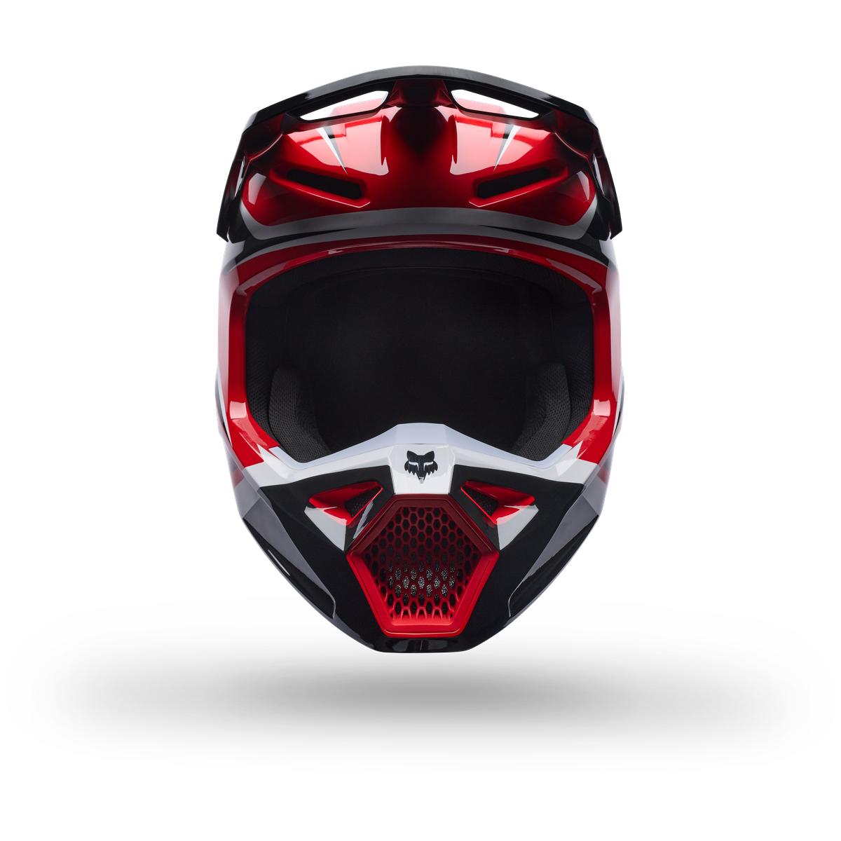 Casque FOX V1 Frame rouge
