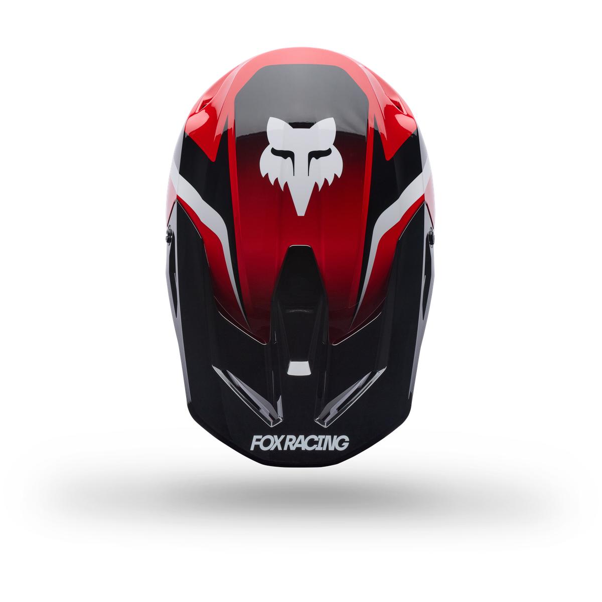 Casque FOX V1 Frame rouge