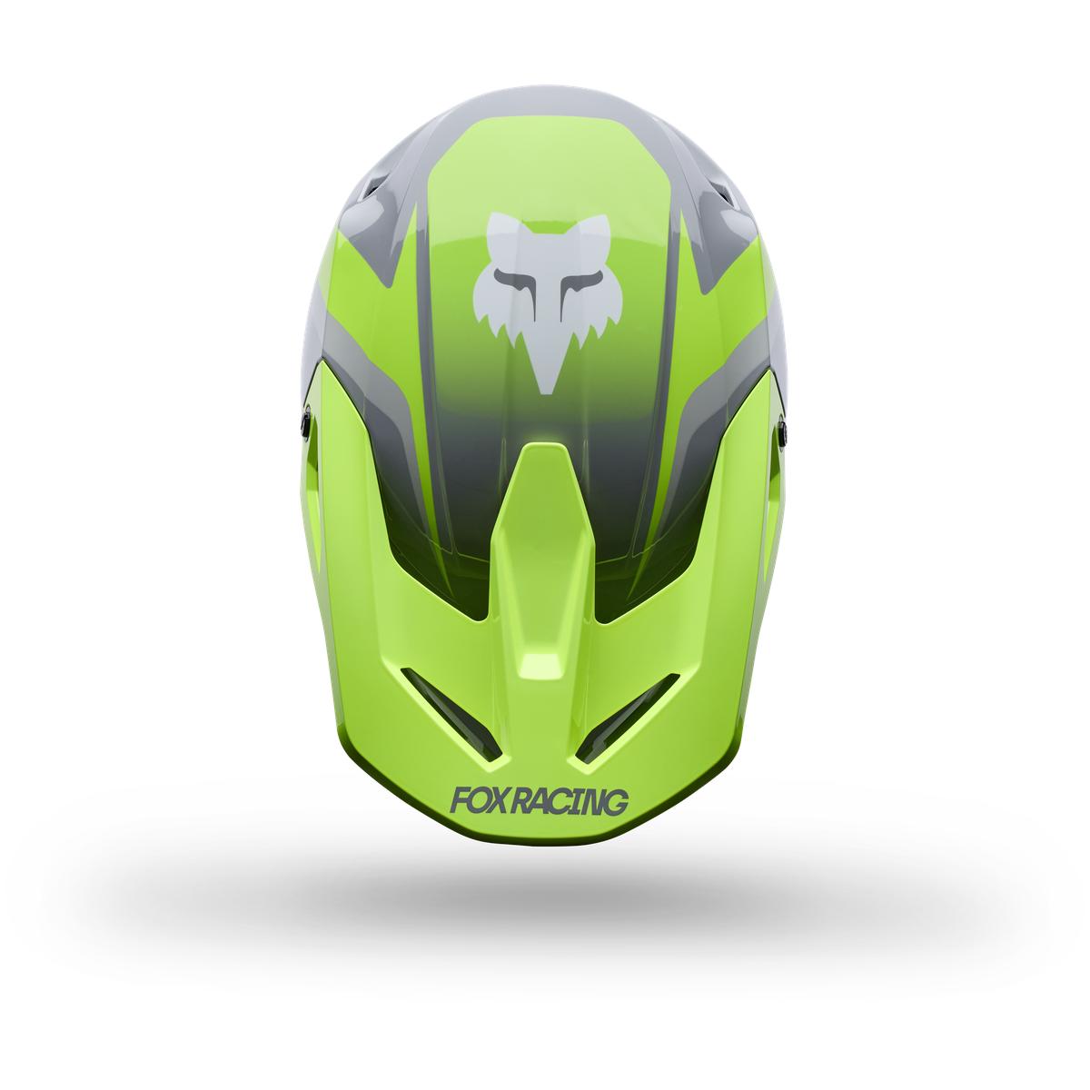Casque FOX V1 Frame gris/jaune