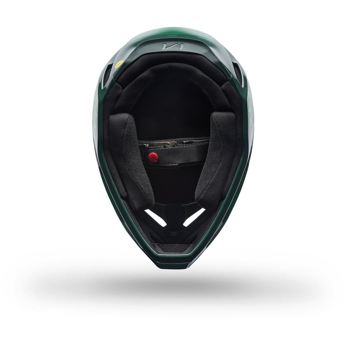 Casque FOX V1 Raid vert