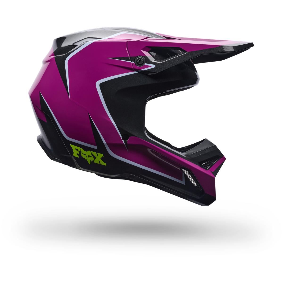 Casque FOX V1 Raid violet