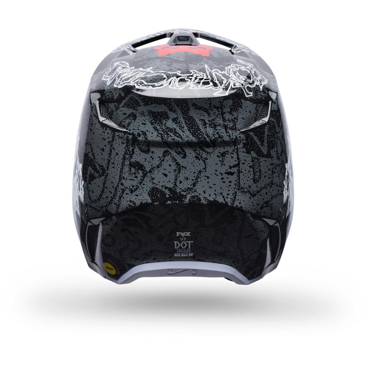 Casque FOX V1 Abyss noir