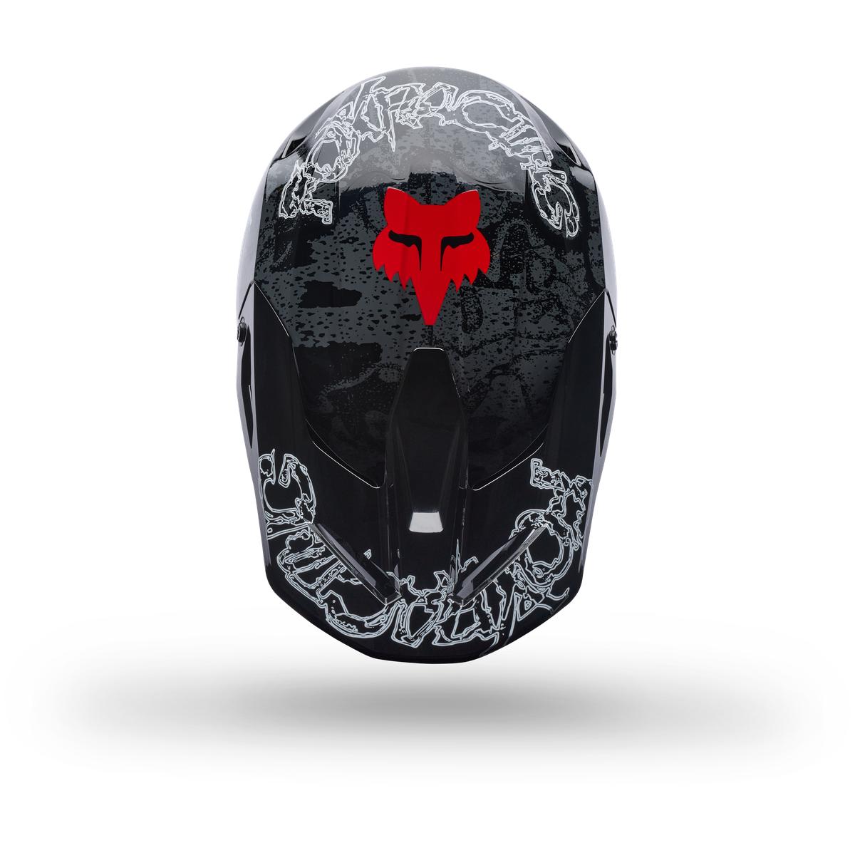 Casque FOX V1 Abyss noir