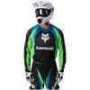 Maillot FOX 180 Kawasaki noir