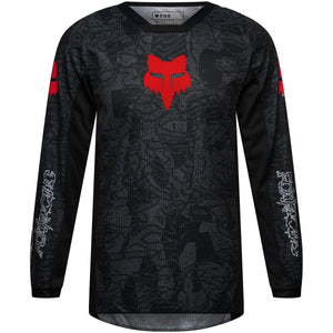 Maillot enfant FOX 180 Abyss noir