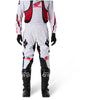 Pantalon FOX 180 Honda blanc/rouge