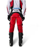 Pantalon FOX 180 Honda blanc/rouge