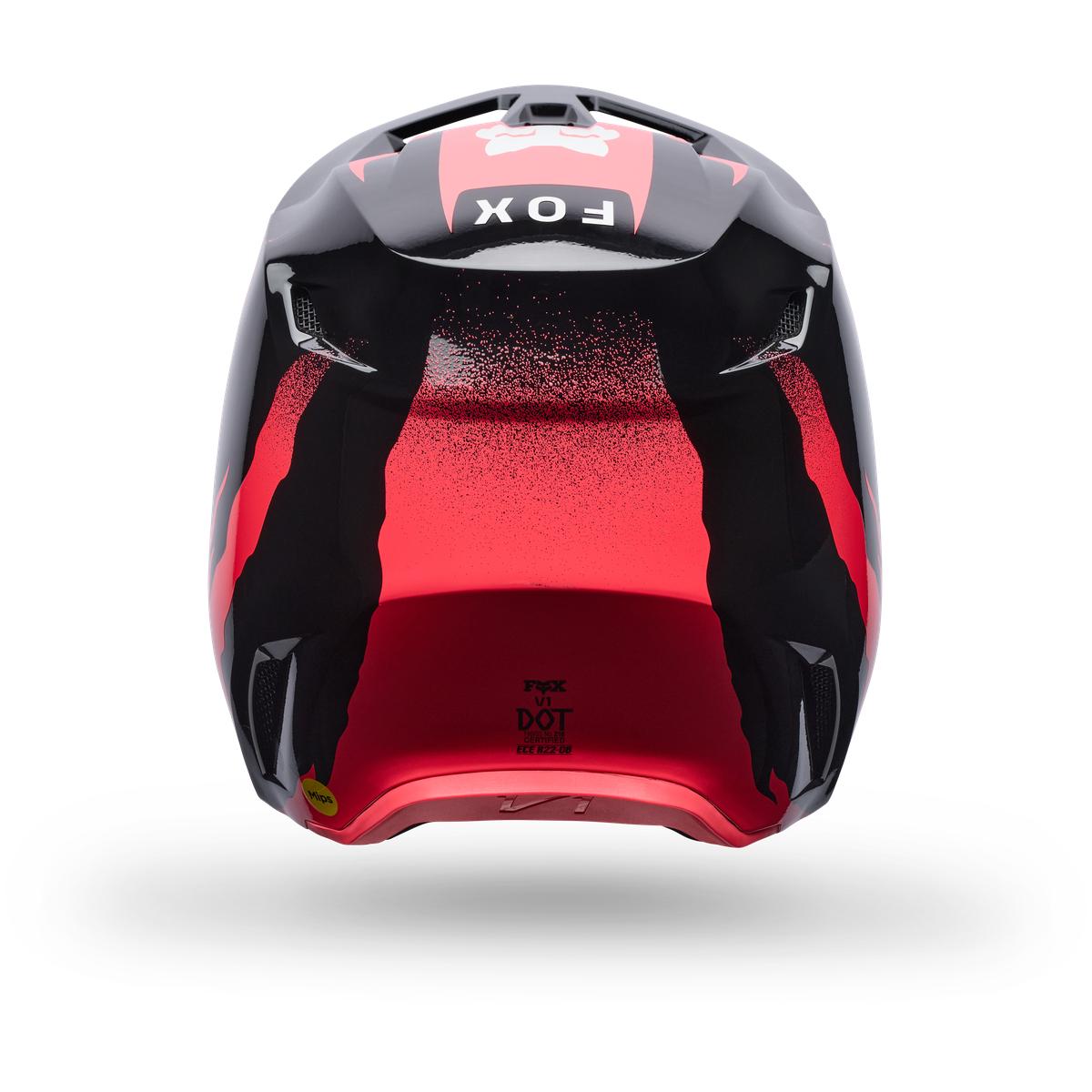 Casque FOX V1 Clutch rose