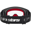 Masque Alpinestars Supertech Dura Air Fluid noir argent transparent