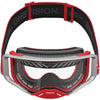 Masque Alpinestars Supertech Dura Air Fluid rouge argent transparent