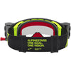 Masque Alpinestars Supertech Firma noir jaune fluo transparent