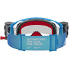 Masque Alpinestars Supertech Firma bleu argent transparent