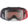 Masque Alpinestars Supertech Hiten noir rouge miroir argent