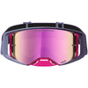 Masque Alpinestars Supertech Hiten violet rouge miroir rose