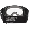 Masque Alpinestars Vision OTG noir gris transparent