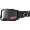 Masque Alpinestars Supertech Vesta noir mat argent miroir argent