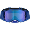 Masque Alpinestars Supertech Vesta blithe bleu blanc miroir bleu