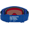 Masque Alpinestars Supertech Vesta blithe bleu blanc miroir bleu