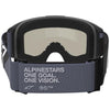 Masque Alpinestars Vision Sand noir gris foncé fumé