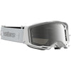Masque Alpinestars Vision 8 Amber blanc argent miroir argent