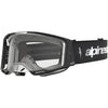 Masque Alpinestars Vision 8 Amber noir argent transparent