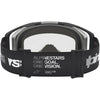 Masque Alpinestars Vision 8 Amber noir argent transparent